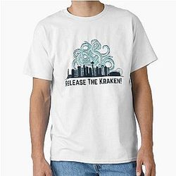 Release the Kraken! Seattle Kraken Design Classic T-Shirt