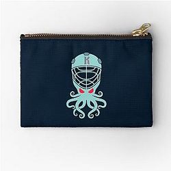 Seattle Kraken Alternative Mascot Version 3 Zipper Pouch with Color Option 2