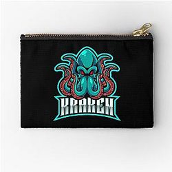 Seattle Kraken Octopus Zipper Handbag