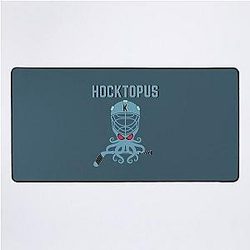Hockey. Seattle Kraken Alternative Logo Design. Desk Mat