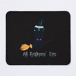All Krakens Eve Seattle Kraken Halloween Design Mouse Pad