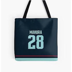 Seattle Kraken Joshua Mahura Home Jersey All Over Print Bag