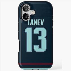 Seattle Kraken Brandon Tanev Tough iPhone Case