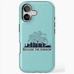 Release the Kraken Seattle Kraken Design Go Kraken iPhone Tough Case