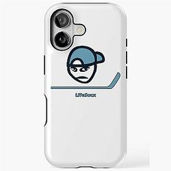Seattle Kraken Colors Tough iPhone Life Angry Guy Case
