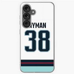 Seattle Kraken Jani Nyman Away Jersey Phone Case Samsung Galaxy Soft Case