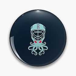 Seattle Kraken Mascot Version 3, Color 2