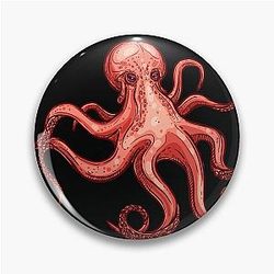 Seattle Kraken Octopus Pin