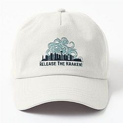 Release the Kraken Seattle Kraken Design Go Kraken Kraken Dad Hat