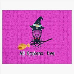 All About Seattle Kraken Halloween Jigsaw Puzzle