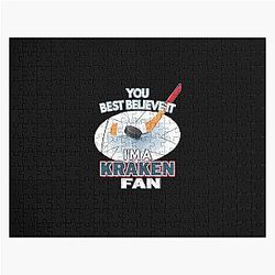 Seattle Kraken Fan Hockey T-Shirt Puzzle