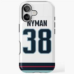 Seattle Kraken Jani Nyman Away Jersey Back Phone Case Tough iPhone