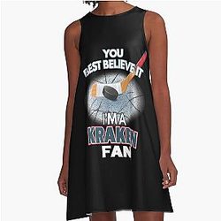 Seattle Kraken Fan Hockey Dress