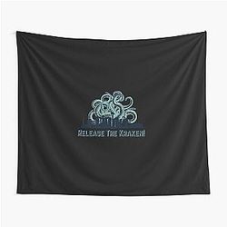 Seattle Kraken Design Kraken Sticker Tapestry