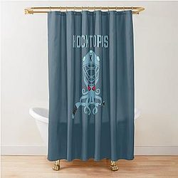 HOCKEY. Seattle Kraken Alternative Logo Design Shower Curtain