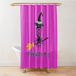 Seattle Kraken Halloween Design Shower Curtain