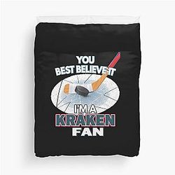 Seattle Kraken Hockey Essential T-Shirt Duvet Cover