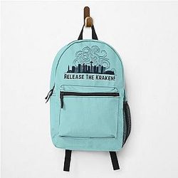 Release the Kraken Seattle Kraken Design Go Kraken! Backpack