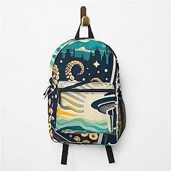 Seattle Kraken Space Needle Backpack
