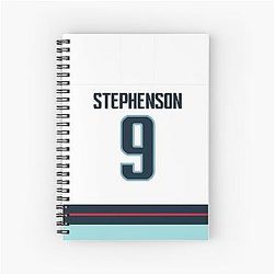 Seattle Kraken Chandler Stephenson Jersey Back Phone Case Notebook