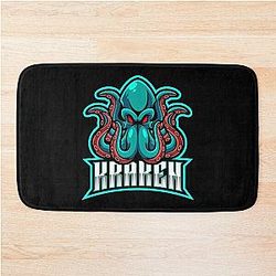 Seattle Kraken Octopus Bath Mat