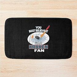 Seattle Kraken Hockey Essential Bath Mat