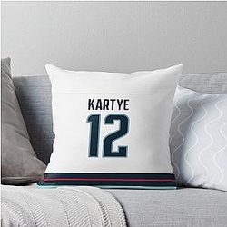 Seattle Kraken Tye Kartye Jersey Case Throw