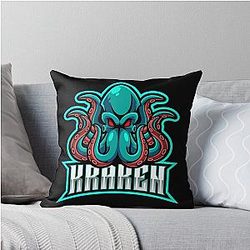 Seattle Kraken Throw Pillow