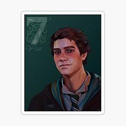 Sebastian Sallow 7th Year version Sticker