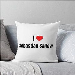I love Sebastian Throw Pillow