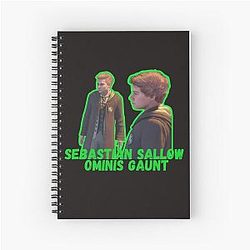 Sebastian Sallow and Omniscient Gaunt Spiral Notebook