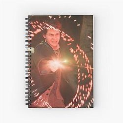 Sebastian Sallow Spiral Notebook