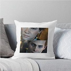 Sebastian Sallow and Ominous Gaunt Throw Pillow
