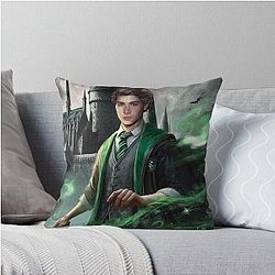 Sebastian Sallow the Wizard Throw Pillow