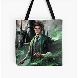 Sebastian Sallow Wizard All Over Print Tote Bag