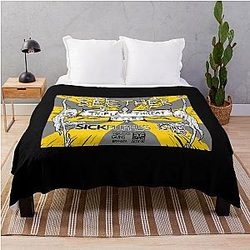 Grande remise Seether T-shirt Throw Blanket