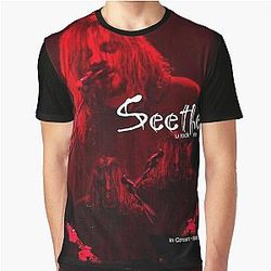 Grand patron De Seether T-shirt Classique Graphic T