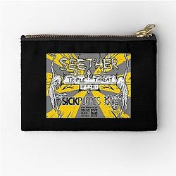 Grande remise de Seether T-shirt classique zipper pouch