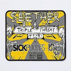 Grande remise Seether T-shirt classique Mouse Pad