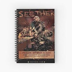 Big Boss of Seether Spiral Notebook