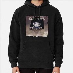 Seether Black Summer Short Sleeve Custom Hoodie