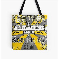 Seether T-shirt Classique All Over Print Tote Bag
