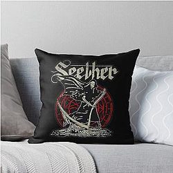 Seether Throw Pillow