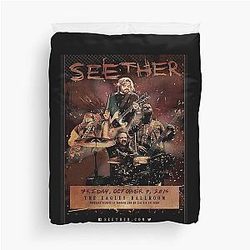 Big Boss of Seether Duvet Cover