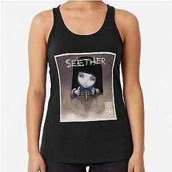 Seether Finding beauty in negative spaces Racerback Tank