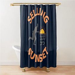 Selling Sunset Shower Curtain