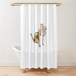 Christine Quinn from Selling Sunset Shower Curtain