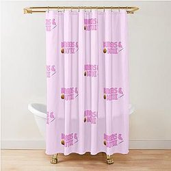 Burgers and Botox Selling Sunset Shower Curtain