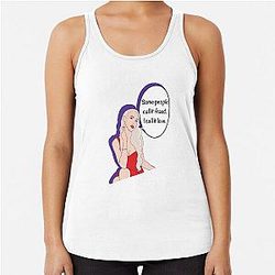Selling Sunset Christine Quinn Some people call it fraud I call it love Racerback Tank Top