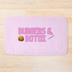 Burgers and Botox Selling Sunset Bath Mat